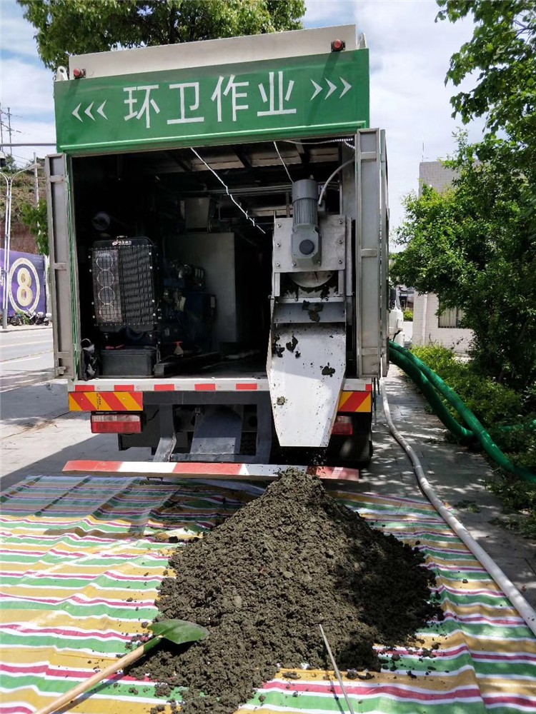 海拉尔淤泥干湿分离