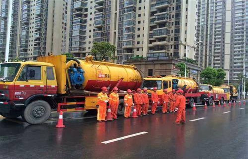 海拉尔市政管道清淤